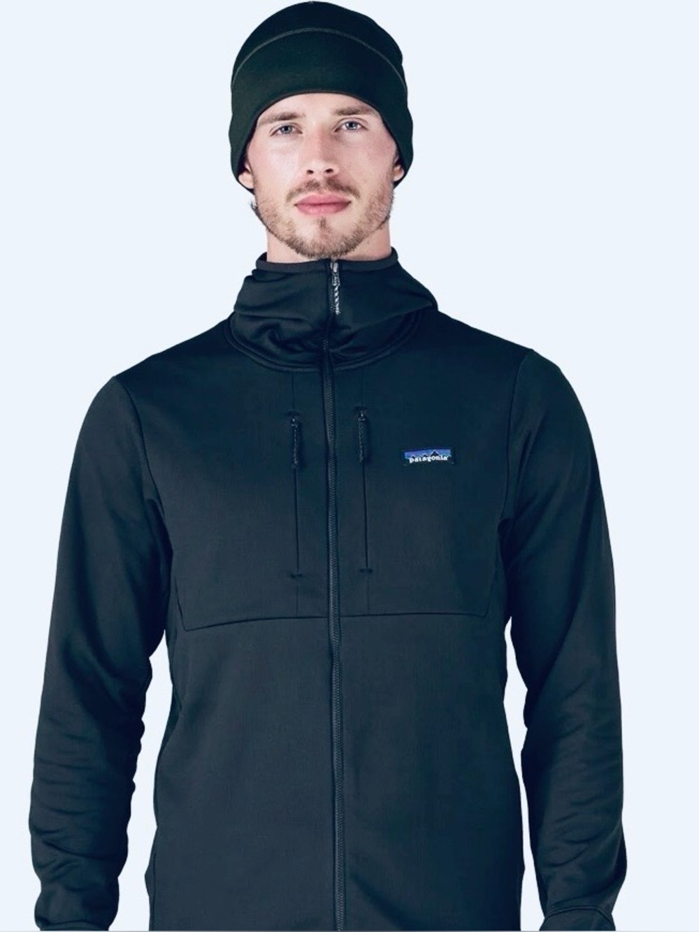 Patagonia Men's R1 Thermal Fleece Full-Zip Hoody Hooded Jacket Black XL
EUC - Picture 3 of 16